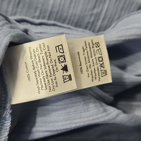 NWOT Eddie Bauer Raw Edge Blue Tank Top XS - Picture 4 of 9